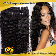 Hot Sale Unprocessed Deep Wave Virgin Peruvian Human Hair Weave Extensions